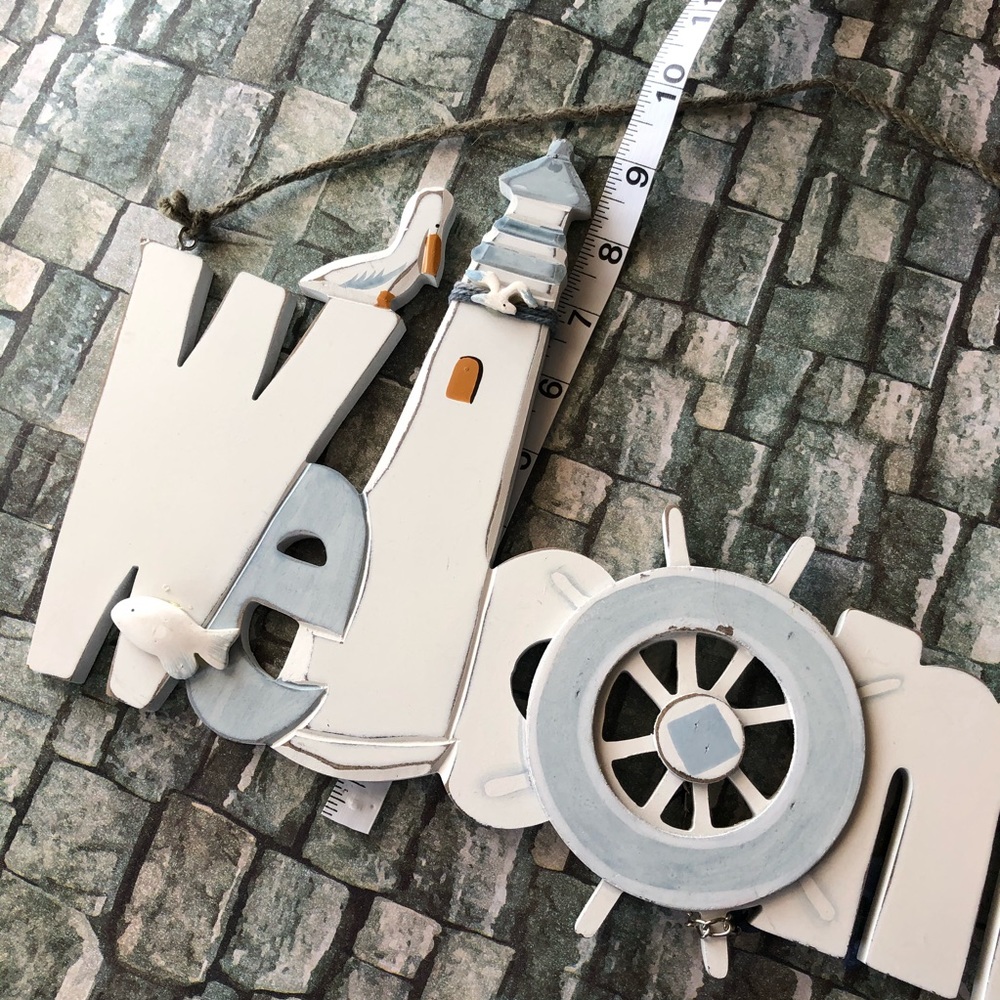 Wood Welcome Sign - Picture 6 of 10